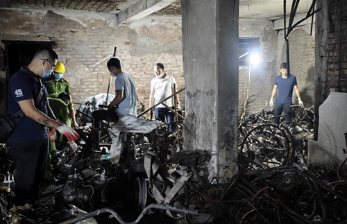 Công an Hà Nội công bố nguyên nhân vụ cháy chung cư mini tại phố Khương Hạ